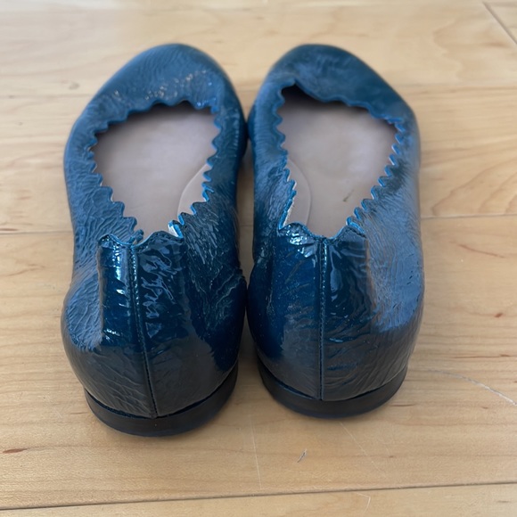 Classic Chloe patent ballet flats - Picture 3 of 4
